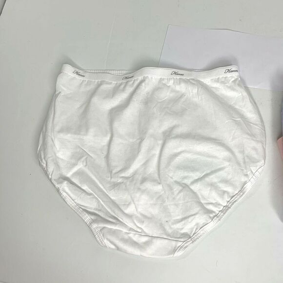Hanes Premium Womens 3 Pack High Cut Briefs 6 Med Cotton Smoothing Seamless - Picture 6 of 7